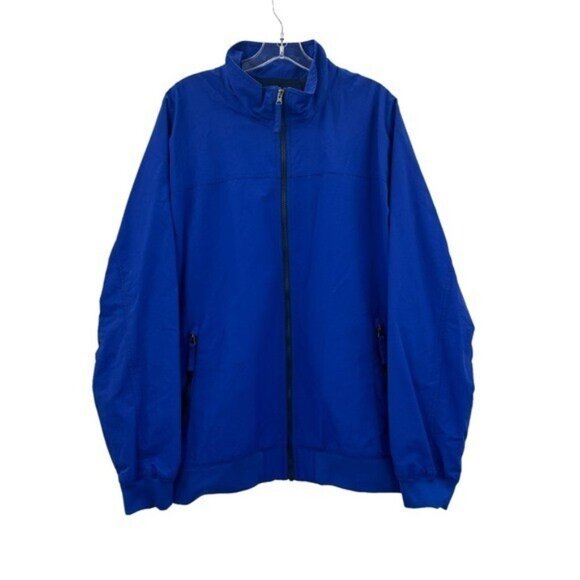 Duluth Trading Co Other - Duluth Trading Co Men's XL Lightweight Grab Jacket Royal Blue Bomber Full Zip